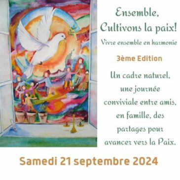 Ensemble cultivons la paix – 2024